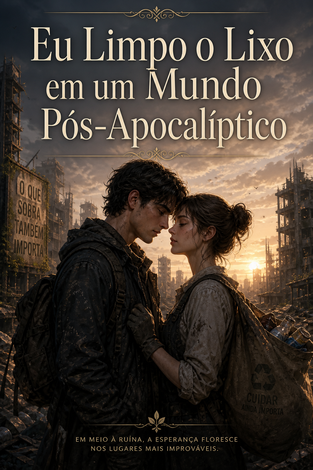 Eu Limpo o Lixo em um Mundo Pós-Apocalíptico
